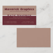 プロフェッショナルカラーデュオス名刺 名刺 (正面/裏面)