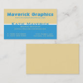 プロフェッショナルカラーデュオス名刺 名刺 (正面/裏面)