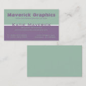 プロフェッショナルカラーデュオス名刺 名刺 (正面/裏面)