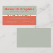 プロフェッショナルカラーDuos名刺 名刺 (正面/裏面)