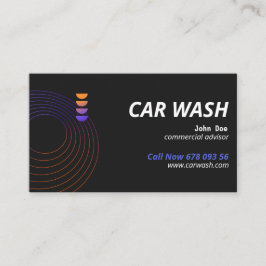 プロフェッショナルカーウォッシュ&ディテリング – 圧力洗浄 名刺