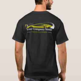 プロフェッショナルカーケアの自動車洗車会社 Tシャツ