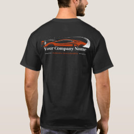 プロフェッショナルカーケアの自動車洗車会社 Tシャツ