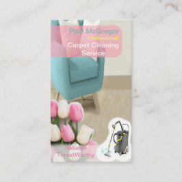 プロフェッショナルカーペット清掃サービス 名刺