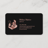 プロフェッショナルカーペット清掃及び床清掃 名刺 (裏面)