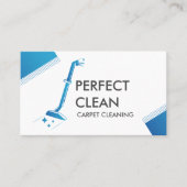 プロフェッショナルカーペット清掃及び床清掃B 名刺 (正面)