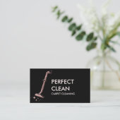 プロフェッショナルカーペット清掃及び床清掃B 名刺 (スタンド正面)