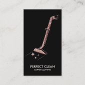 プロフェッショナルカーペット清掃及び床清掃B 名刺 (正面)