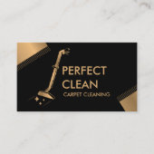 プロフェッショナルカーペット清掃及び床清掃B 名刺 (正面)