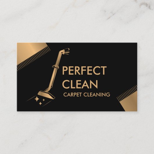 プロフェッショナルカーペット清掃及び床清掃B 名刺 (正面)
