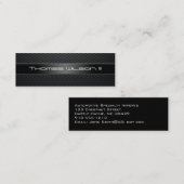 プロフェッショナルカーボンファイバースリム名刺 スキニー名刺 (正面/裏面)