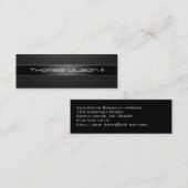 プロフェッショナルカーボンファイバースリム名刺 スキニー名刺 (正面/裏面)