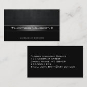 プロフェッショナルカーボンファイバーリム名刺 名刺 (正面/裏面)