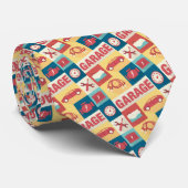 プロフェッショナルカーリペアマンアイコニック小型デザイン ネクタイ (ロール)