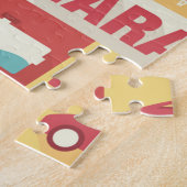 プロフェッショナルカーリペアマンアイコニック ジグソーパズル (側面)