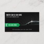 プロフェッショナルカー&バンヒアビジネスカード 名刺 (正面)