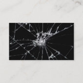 プロフェッショナルガラス修理サービス 名刺 (裏面)