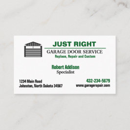 プロフェッショナルガレージドアサービス 名刺