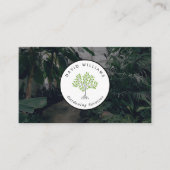 プロフェッショナルガーデナー造園ツリー 名刺 (正面)