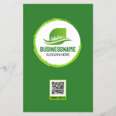 プロフェッショナルガーデニング造園気に芝刈り機 チラシ (裏面)