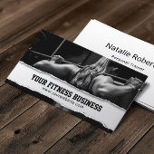 プロフェッショナルガールパーソナルトレーナーフィットネス 名刺