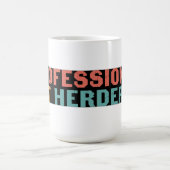 プロフェッショナルキャットヘルダーコーヒーカップ コーヒーマグカップ (中央)