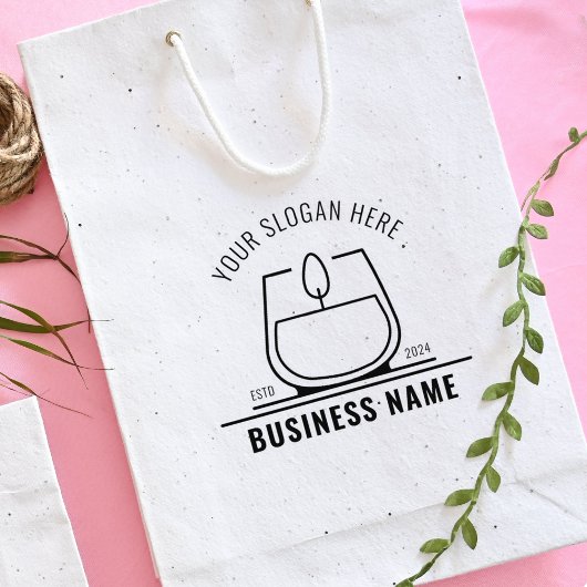 プロフェッショナルキャンドルスモールビジネスカスタム、大型 ラバースタンプ