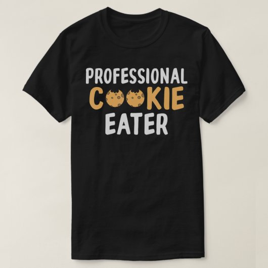 プロフェッショナルクッキーイータークッキー恋人5401 Tシャツ (デザイン正面)