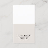 プロフェッショナルクモダンリエレガントンデザインラグジュアリー 名刺 (正面)