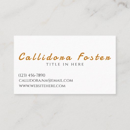 プロフェッショナルクモダンリーンタイポグラフィモノグラはっきりしたム 名刺 (裏面)