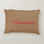 プロフェッショナルクラシカルの手書き名カスタム アクセントクッション (裏面)