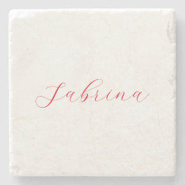 プロフェッショナルクラシカルの手書き名カスタム ストーンコースター