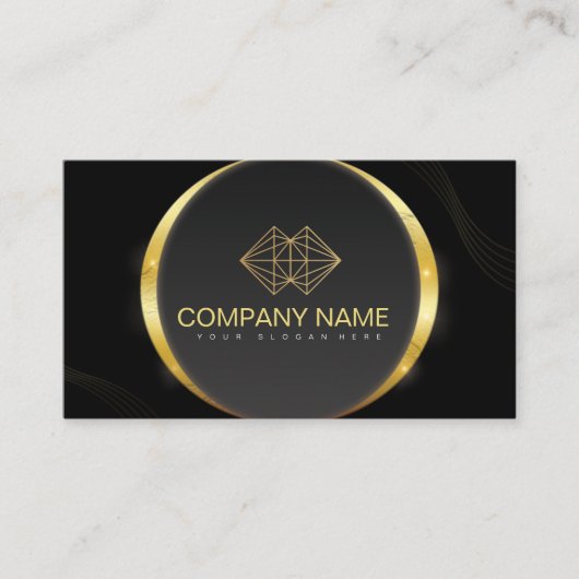 プロフェッショナルクラシックブエレガントラック金ゴールド コーリングカード (正面)