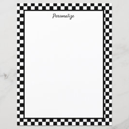 プロフェッショナルクラシックブラック&ホワチェッカーイト