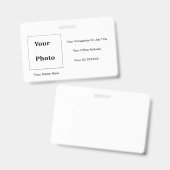 プロフェッショナルクラシックミニマルフォト白黒 バッジ (表裏)