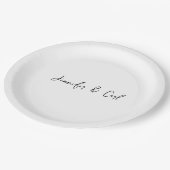 プロフェッショナルクラシック書道ミニマリスト ペーパープレート (アングル)