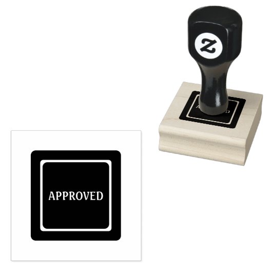 プロフェッショナルクラシック認定文字深いパープルインク ラバースタンプ (押印)