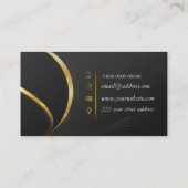 プロフェッショナルクラスメディカルドクタークリニック コーリングカード (裏面)