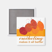 プロフェッショナルクラフトアーティストクロシェートホビー マグネット (正面/裏面)