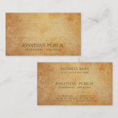 プロフェッショナルクリエイティブアエレガントンティックルラグジュアリー 名刺 (正面/裏面)