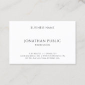 プロフェッショナルクリエイティブテンプレートエレガントフェイク金ゴールド 名刺 (裏面)