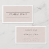 プロフェッショナルクリエイティブデザインモダンシンプル平野 名刺 (正面/裏面)