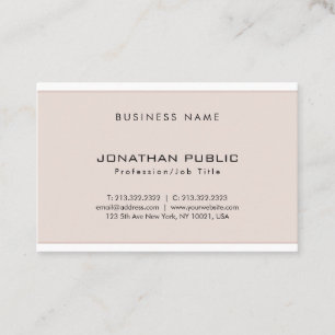 プロフェッショナルクリエイティブデザインモダンミニマリストトップ 名刺