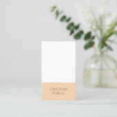 プロフェッショナルクリエイティブプモダンラお洒落インラグジュアリー 名刺 (スタンド正面)