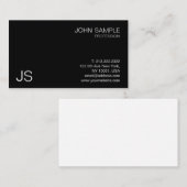 プロフェッショナルクリエイティブモダンミニマリストデザイン 名刺 (正面/裏面)