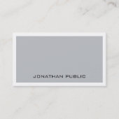 プロフェッショナルクリエイティブモノグラムのデザイントレンディー 名刺 (正面)