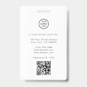 プロフェッショナルクリニック病院従業員ID名 バッジ (裏面)