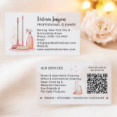 プロフェッショナルクリーナモダンハウスキーピングQrコード 名刺