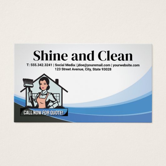 プロフェッショナルクリーナーと箒 (正面)