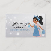 プロフェッショナルクリーナーハウスキーピングメイドサービス 名刺 (裏面)